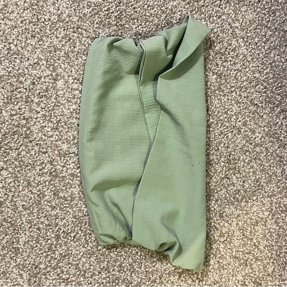 Elegant Green Women's Tube Top